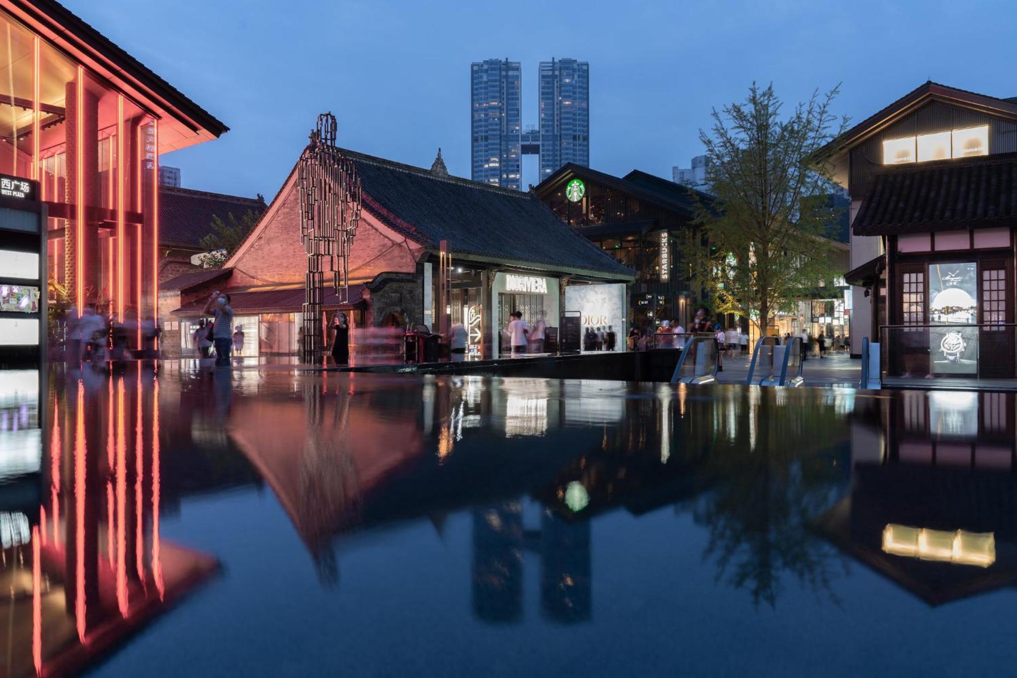 Holiday Inn Express Chengdu Gulou-Tianfu Square Chunxi Road Branch Exterior foto